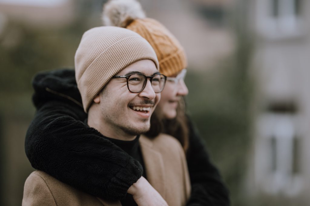 Photographie d'un couple d'amoureux à Bruxelles